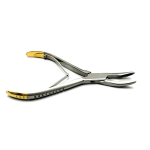 Rongeur à os Blumenthal Premium 45 °   Pince chirurgicale orthopédique en acier inoxydable angulaire, instruments réutilisables, CE ISO - Product Image 1