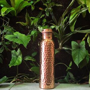 ขวดน้ำทองแดงทำมือสำหรับตลาดช่างฝีมือ ส่งออกจำนวนมาก รับผลิตแบรนด์ส่วนตัว และจัดหาให้กับผู้ซื้อขายส่งระดับโลก - Product Image 5