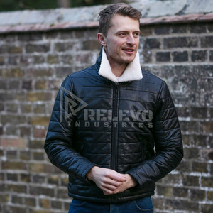 Chaqueta de Invierno Ecológica para Hombre de Alta Calidad al por Mayor, Chaqueta Acolchada con Materiales Reciclados, Ropa Exterior Cálida y Acolchada - Product Image 2