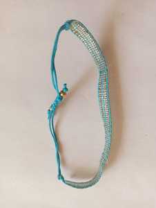 Boho <b>Beaded</b> Bracelets for Women Handmade <b>Wax</b> Thread Crystal Zircon Colorful String Lucky Rope Bracelet Jewelry - Product Image 5
