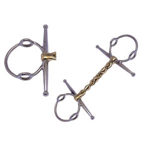 บิตม้าแบบปรับแต่งได้ ทนทานต่อการเกิดสนิม ขนาด 14 มม. ทำจากสแตนเลสสตีล พร้อมห่วงหลวม คุณภาพสูง สำหรับขี่ม้า - Product Image 1