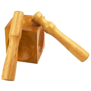 JIPSY Juego de bloques de madera para desabollar y abocardar, 2 punzones, herramienta de diseño y conformado de madera para joyería, herramienta para hacer joyas, India - Product Image 6