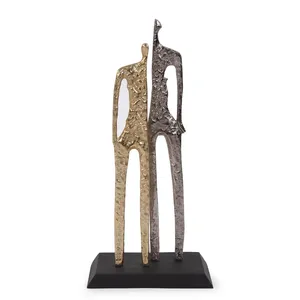 Escultura Metálica Decorativa de Lujo, Decoración Interior Premium para Hogares de Lujo Contemporáneos, Villas y Apartamentos Premium - Product Image 4