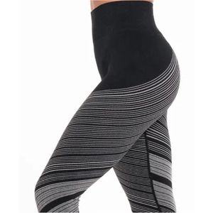 Leggings Deportivos de Cintura Alta para Mujer, 100% Algodón, Diseño Sólido, Compresión, Sin Costuras, para Yoga y Levantamiento de Pesas - Product Image 6