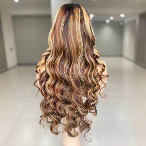 Perruque de Cheveux Naturels Vietnamiens de Qualité Supérieure 100% Cheveux Humains, Perruque Frontale en Dentelle, Cheveux Ondulés - Product Image 2