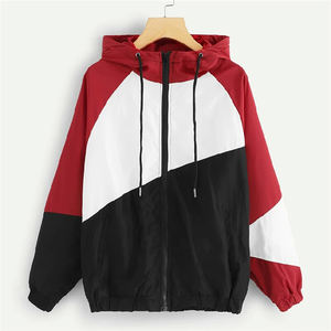 Chaqueta cortavientos de poliéster para hombre, personalizada OEM, transpirable, con cremallera, informal, para invierno, para actividades al aire libre, con logotipo frontal. - Product Image 5