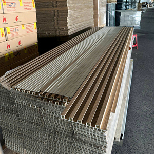 <b>Wall</b> Panel for Office Design WPC Fireproof Quick Installation Premium High Quality Apartment Factory Supply - Product Image 1