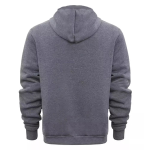 Sweats à capuche zippés pour hommes de marque, respirants, style streetwear, coupe oversize, durables, sweats à capuche à marque privée pour hommes - Product Image 3