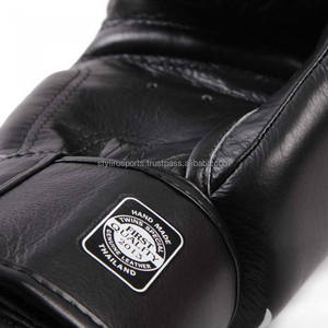 ถุงมือชกมวยคุณภาพสูง STYLIRO SPORTS  รับทำโลโก้ ถุงมือฝึกมวยไทย สำหรับยิมและคลับ หนังแท้ กันน้ำ ระบายอากาศได้ดี - Product Image 2