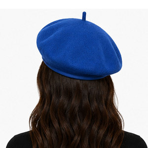Soft Wool <b>Beret</b> Hat French Inspired Winter Fashion Headwear For Women And Men Premium Felt Comfortable Casual Styling - Product Image 3