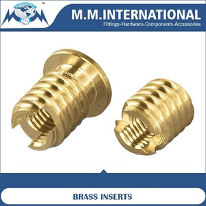 Inserts filetés hexagonaux en laiton de haute précision, micro-vis moletées, inserts filetés en laiton pour pièces de fabrication plastique - Product Image 4