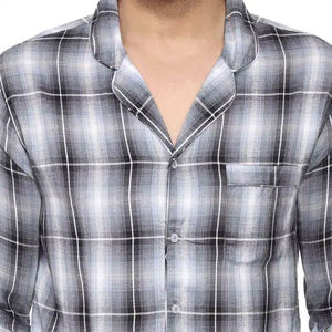 Conjunto de Pijama de Satén para Hombre, 2 Piezas, el Más Vendido y Más Solicitado, Ropa de Dormir Transpirable - Product Image 6