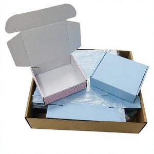 Professional Supply Eco-Friendly Shipping <b>Boxes</b> Custom Stamped Literature Mailers <b>White</b> Corrugated <b>Cardboard</b> Custom Size - Product Image 1
