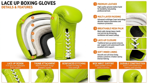 Professional Training High Quality Boxing Gloves 8oz 10oz 12oz PU Leather Breathable Moisture Wicking Adjustable Wrist <b>Strap</b> - Product Image 5