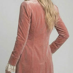 Blazer en velours RITEX vintage : Coupe suisse, bleu marine foncé, taille homme M - Product Image 1