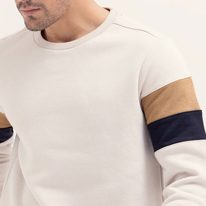 Sweat-shirt à col rond 100 % coton, épaules tombantes, streetwear décontracté d'hiver, pull doux brossé, OEM, marque privée - Product Image 5