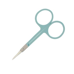 Ciseaux professionnels pour manucure, outil de beauté, ciseaux droits pour sourcils, en acier, pliables, écologiques - Product Image 5