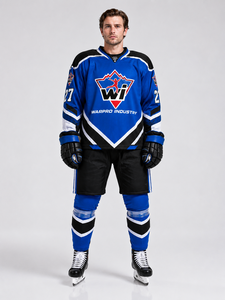 Uniforme de Hockey sobre Hielo, Ropa Deportiva de Grado Profesional, Jersey y Pantalones Personalizados, Tejido Transpirable de Secado Rápido para Clubes, Escuelas y Universidades - Product Image 5