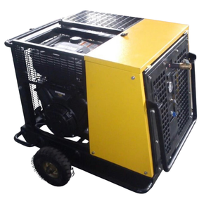Compresor de Aire Portátil de Tornillo con Motor de Gasolina al por Mayor, 45 CFM de Alta Presión para Equipos de Soplado de Cables OFC - Product Image 4
