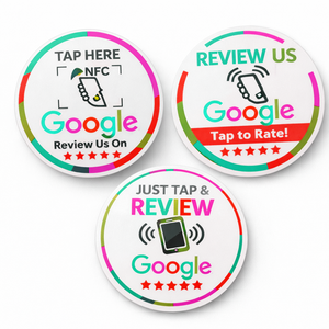 Tarjeta NFC Personalizada con Código QR para Reseñas de Google, Tarjeta Inteligente de PVC para Recopilación de Reseñas de Clientes de Negocios - Product Image 2