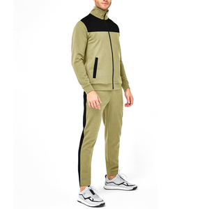 Solid Color Winter Hooded Men's <b>Tracksuit</b> Set 100% Cotton Lightweight Breathable Casual Sportswear High Quality - Product Image 2