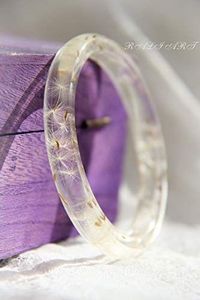 Brazaletes de Resina con Diseño de Olas Oceánicas, Brazalete de Resina con Diseño de Galaxia, Brazalete de Resina con Diseño de Flujo Místico, Brazalete de Resina con Diseño de Arte Abstracto - Product Image 3