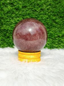 Sphère de Quartz fraise naturelle 40-55mm cristal rond pour la décoration de la maison vente en gros de Quartz fraise acheter sphère de mousse en vrac - Product Image 2
