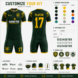 Camiseta de fútbol personalizada para hombre, conjunto de uniforme de poliéster personalizado barato para club deportivo, incluye corte automático con logotipo de nombre - Product Image 5