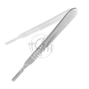 Cuchilla de precisión con mango de calidad médica que ofrece estabilidad y comodidad para tareas de corte detalladas. Instrumento reutilizable. - Product Image 4