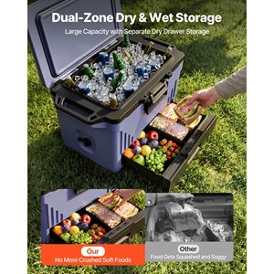 Glacière rigide portable 50QT, étanche, garde les aliments au frais pendant 48 heures - Product Image 2