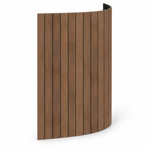 Panel Tambour de Madera Maciza Moderna, Revestimiento Flexible para Muebles de Cocina, Acabado Natural, Diseño de Madera, Panel Flexible de Madera Maciza - Product Image 1