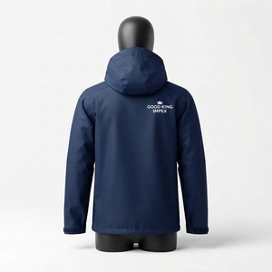 Chaqueta de Lluvia Deportiva Impermeable y Cortavientos para Hombre con Logotipo Personalizado, Chaqueta de Lluvia para Senderismo al Aire Libre - Product Image 2