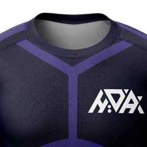 Wholesale Custom Prints Rash Guard Sublimated All Over Design Any Color Logo Long Sleeve Compression Fit Gym Surf <b>Swim</b> Fight <b>Top</b> - Product Image 6