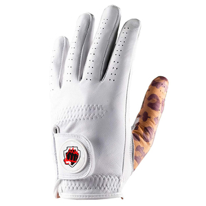 Gants de golf antidérapants à haute adhérence pour hommes avec paume en cuir véritable, tailles personnalisées pour une performance et une durabilité optimales lors de compétitions - Product Image 1