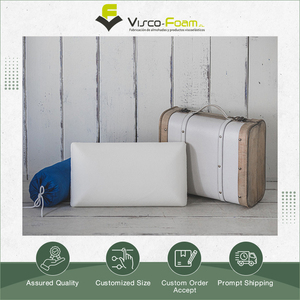 Almohadas de Viaje con Relleno de Espuma Viscoelástica de la Más Alta Calidad y Tamaño Personalizado para Viajes sin Estrés - Product Image 5