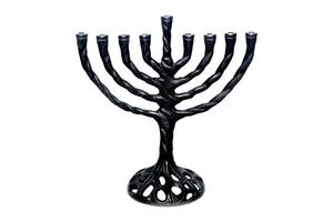 New Arrival Customised Bronze Pewter Menorah Metal Candlestick Holder Low Price Chanukah <b>Hanukkah</b> Christmas <b>Decorations</b> Judaica - Product Image 2