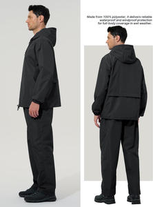 Proveedor de Conjuntos Cortavientos de Alta Calidad para Hombre y Mujer, Ropa Deportiva Transpirable, Fabricación OEM - Product Image 3