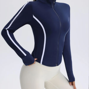 Chaqueta de Yoga para Mujer, Elástica, Personalizada, Transpirable, para Gimnasio, Entrenamiento, Running y Fitness - Product Image 1