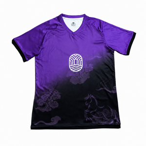 Maillot de football personnalisé à séchage rapide TESSUTO, impression numérique, 220G polyester/nylon respirant, sublimation, col en V, manches courtes, été - Product Image 1