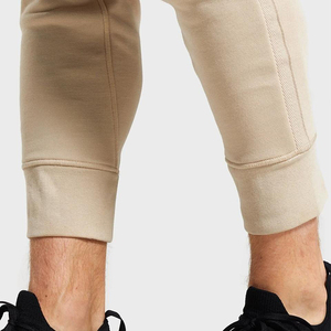 Mid Waist Eco-Friendly Quick Dry Cotton Joggers Material Drawstring Closure Breathable OEM Service Custom <b>Men</b> Joggers - Product Image 5