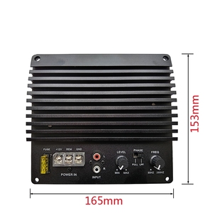 Placa Amplificadora para Coche de Alta Calidad de 12 V 80 W Clase <span class=keywords><strong>D</strong></span>, con Entrada de Audio de Aluminio y Ajuste para Subwoofer - Product Image 6