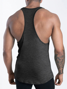 Summer Hot Sale Custom Made Seamless Gym <b>Singlets</b> for <b>Men</b> <b>Men's</b> Logo Tank Top Undershirts Stringer Vest - Product Image 4