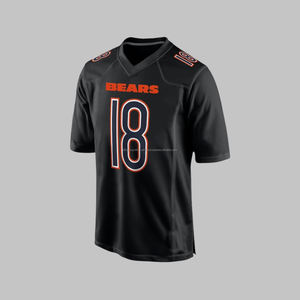 Chemise en jersey Streetwear personnalisée OEM Maillot de sport Rugby brodé par sublimation Créez votre propre maillot de football américain sur mesure - Product Image 2