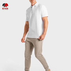 เสื้อโปโลแบบสวมหัวสำหรับผู้ชาย ดีไซน์พิเศษจาก Ryan Pro Gear พร้อมโลโก้สั่งทำ แขนสั้น - Product Image 2