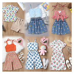 Ensembles de Vêtements pour Enfants Hot Selling Profit King – Tenues d'Été Garçons & Filles Multi-Styles, Stock Mixte 0-12 Ans CN/GUA Modèle 2026.7 - Product Image 1