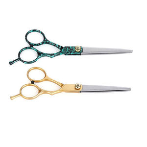 Tijeras de Barbero Ligeras y Afiladas, Precio de Fábrica, Acero Inoxidable VG10, Reutilizables, Suministro de Fábrica - Product Image 5