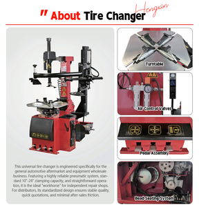 Tyre Changer Machine Workshop <strong>Equipment</strong> 14-26''<strong>Tire</strong> Changer Automatic Car <strong>Tire</strong> Tyre Changer - Product Image 3