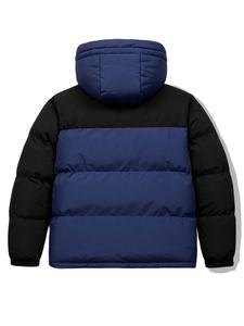 Chaqueta acolchada elástica informal de invierno de poliéster para hombre, Abrigo acolchado con capucha de dos tonos 2026 - Product Image 6