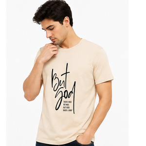 <b>Men</b> Cotton T <b>Shirt</b> OEM ODM Custom Logo Short Sleeve Crew Neck Premium Wholesale Clothing Supplier Wholesale <b>Men</b> Cotton T <b>Shirt</b> - Product Image 5