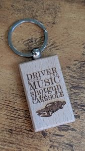 Custom Wooden <b>Keychain</b> <b>Personalized</b> Engraved Wood Key Ring Bulk Supplier - Product Image 3